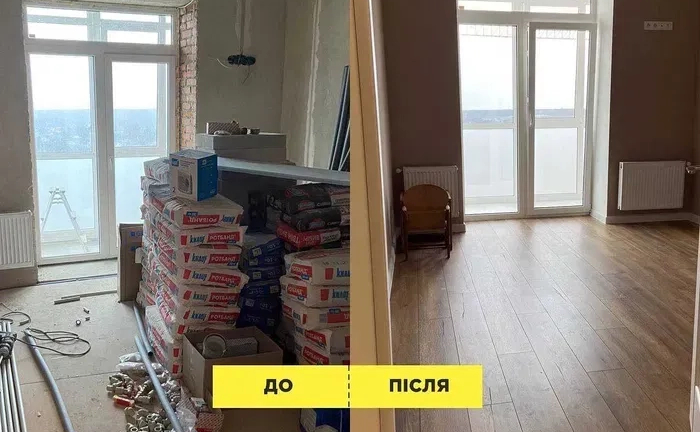 Ремонт квартир, ремонт будинку, плитка, утеплення приміщення, та інше