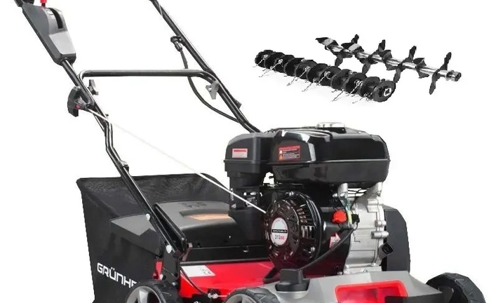 Аератор-скарифікатор бензиновий Grunhelm TS-40S