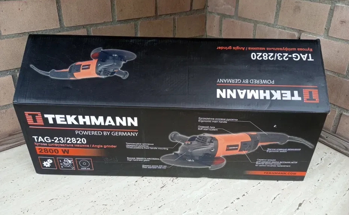 УШМ Болгарка 230 Tekhmann TAG-23/2820