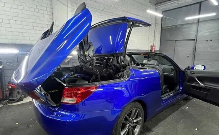 Ремонт крыши кабриолета (тент, стекло, каркас, электрика)