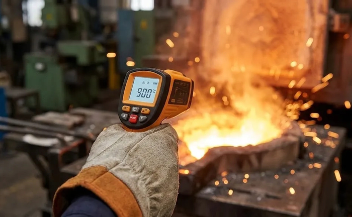 Пірометр інфрачервоний для вимірювання температури до 900 °C