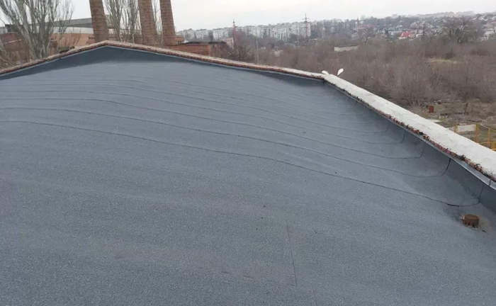 Покрівельні роботи. Євроруберойд. Ремонт м'якої покрівлі