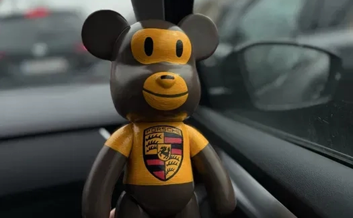 Розпис іграшки Bearbrick / кастом Bearbrick / розпис медведя бербрік