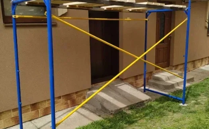 Риштування, ліса фасадні облегшені будівельні ширина 0.8м. Риштування, ліса фасадні облегшені будівельні ширина 0.8м.