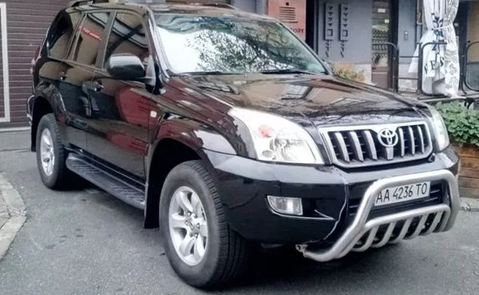 230 Позашляховик на весілля Toyota Prado з водієм 230 Позашляховик на весілля Toyota Prado з водієм