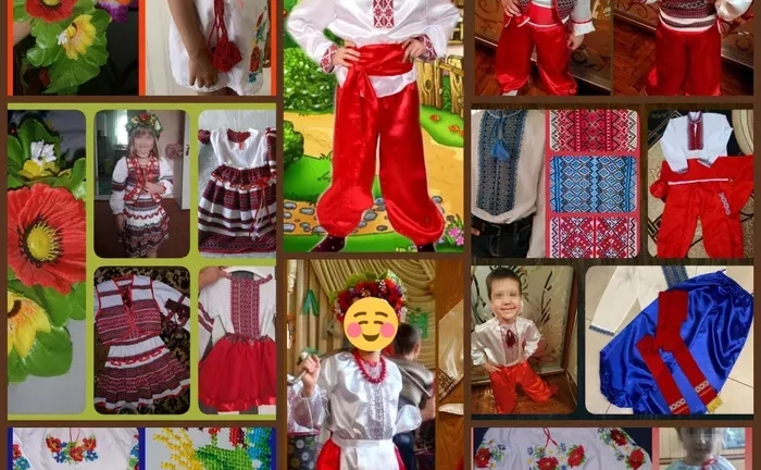 Дитячі народні костюми Дитячі народні костюми