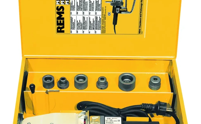 Паяльник для пластикових труб Rems MGS 125 EE Паяльник для пластикових труб Rems MGS 125 EE