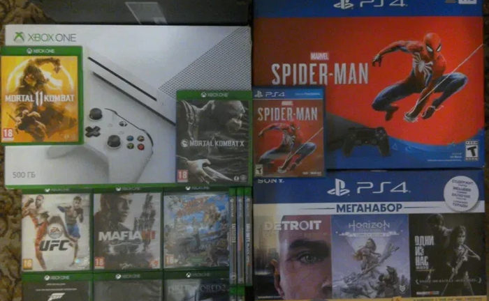 Игровые приставки "SonyPS1234VitaXbox360One"+VR+GTA5MKXUFCFifa25 Игровые приставки "SonyPS1234VitaXbox360One"+VR+GTA5MKXUFCFifa25