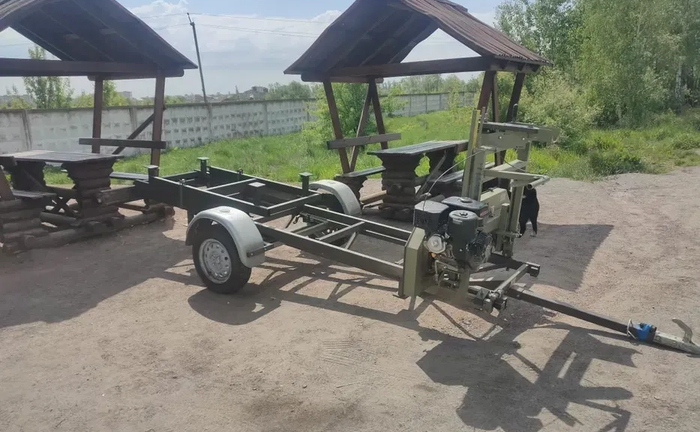 Пилорама мобільна , розпиловка лісу, кругляка. Техпаспорт є. Пилорама мобільна , розпиловка лісу, кругляка. Техпаспорт є.