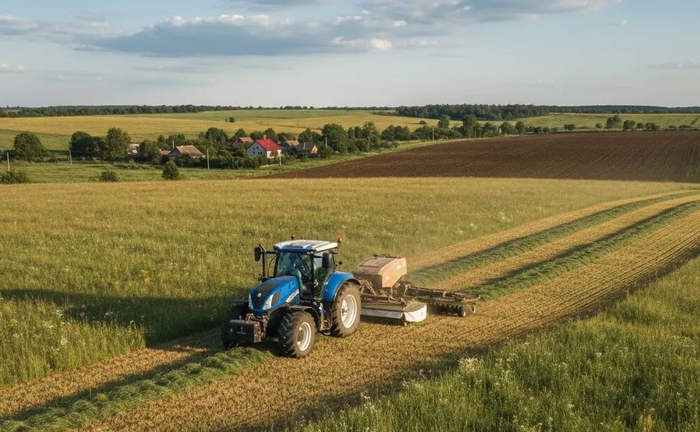 Косарка для поля: покіс трави, сіна та польових культур Косарка для поля: покіс трави, сіна та польових культур