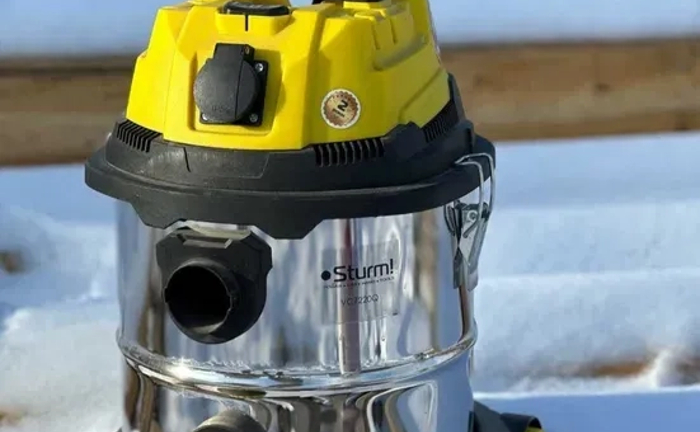 Пилосос будівельний Sturm VC7220Q. Пилосос будівельний Sturm VC7220Q.