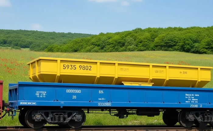 Вагон-платформа – транспортування техніки та негабаритних вантажів