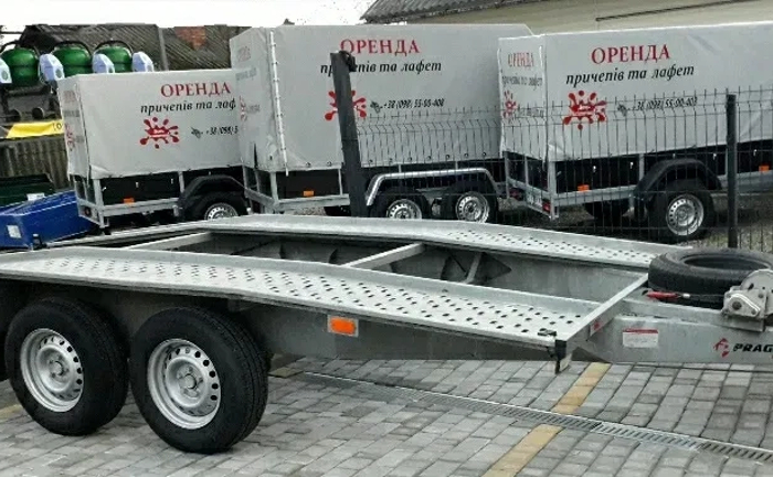 Оренда лафети та причепа Оренда лафети та причепа