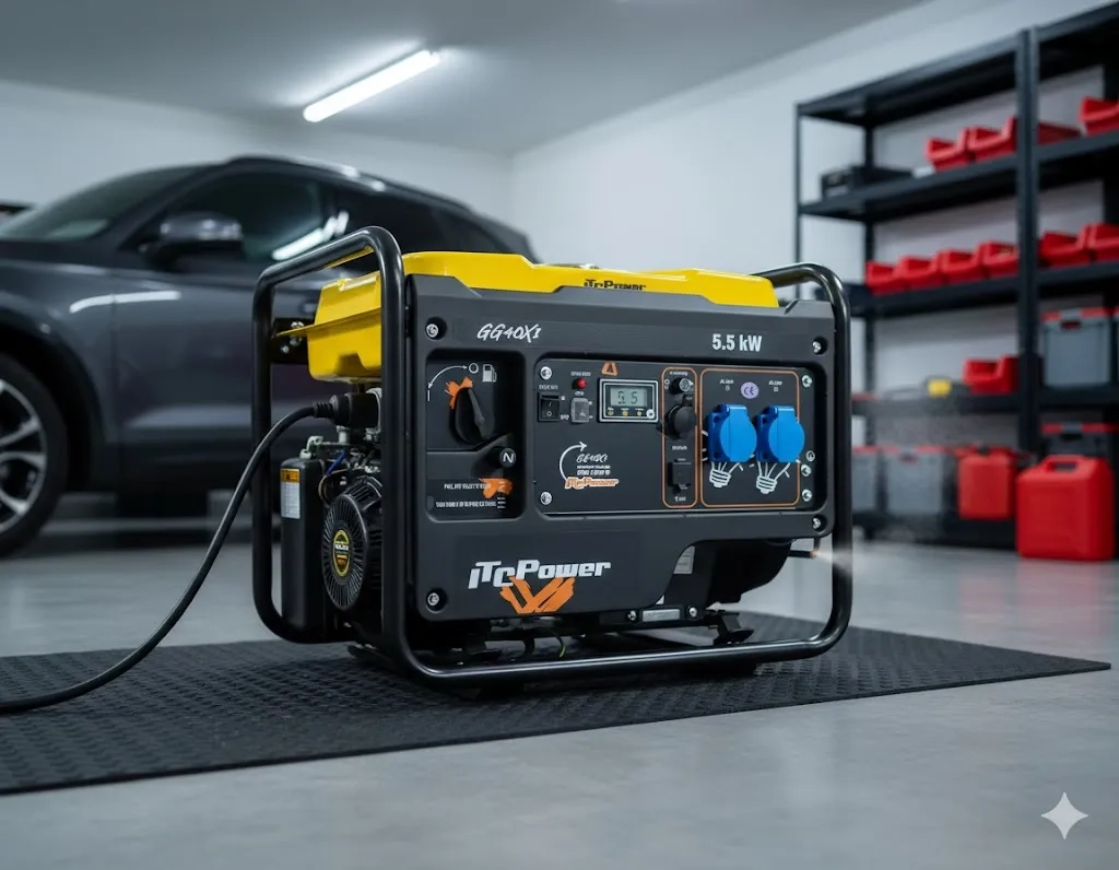 Генератор ITC Power GG40Xi 5.5 кВт. Надійне джерело енергії