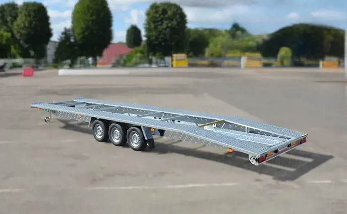 Надійний лафет для перевезення спецтехніки/легкових авто