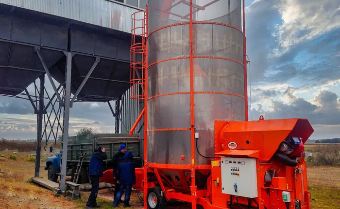 Професійна мобільна зерносушарка!