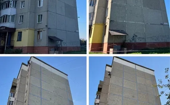 Висотні роботи, герметизація ремон швів, Усунення протікання на висоті