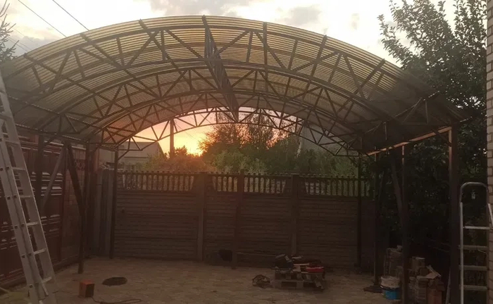 Навесы, Козырьки, Автонавесы, Беседки — Изготовление по Вашему Дизайну! 2 000 грн.