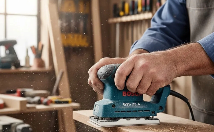 Вібраційна шліфувальна машина Bosch GSS 23 A