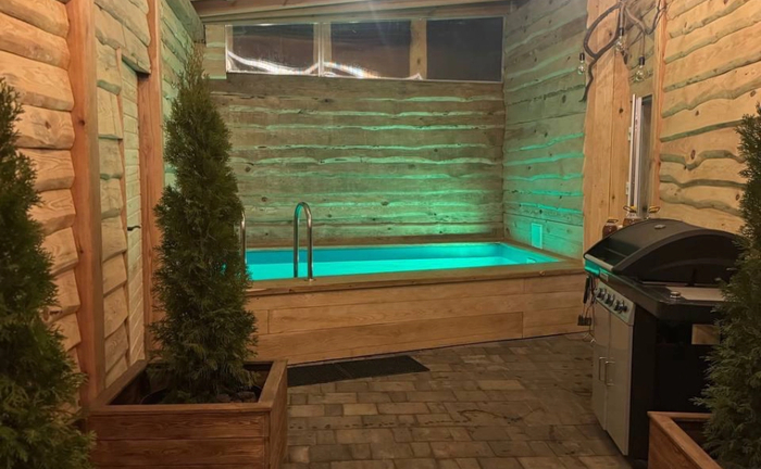 Банний комплекс «Наша-Баня», лазня на дровах, чани, холодна купіль, зони відпочинку