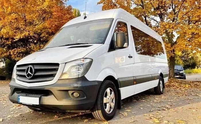 134 Мікроавтобус на весілля Mercedes Sprinter 21 місць з водієм 134 Мікроавтобус на весілля Mercedes Sprinter 21 місць з водієм