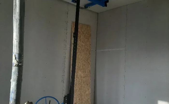 Підйомник для гіпсокартону для монтажних робіт