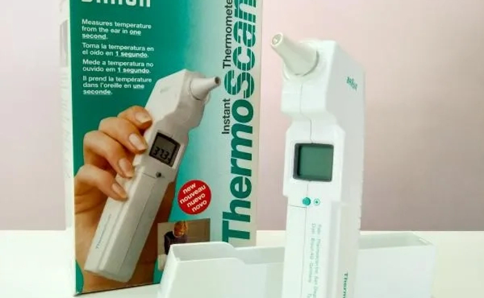Безконтактний термометр Braun Thermoscan Безконтактний термометр Braun Thermoscan
