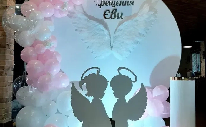 Фотозона, декор на свято, весілля
