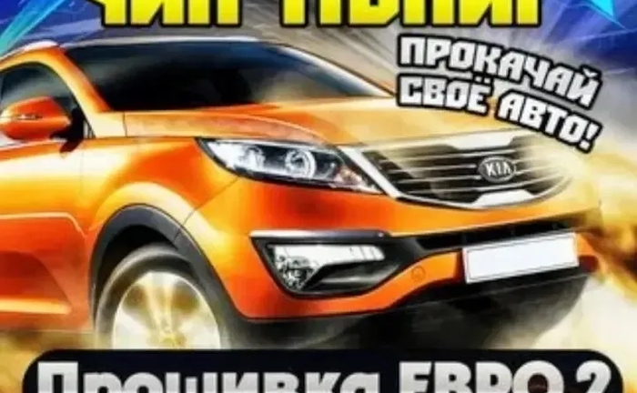 Чіп-тюнінг авто/видалення екології/прошивка euro2/stage1