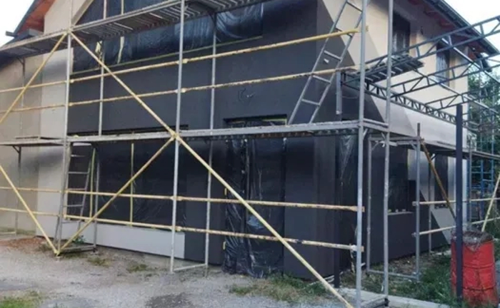 Будівельне риштування для фасадних робіт: 3 грн за метр квадратний