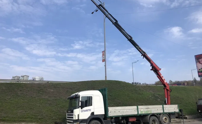 Послуги маніпулятора. Перевезення вантажів
