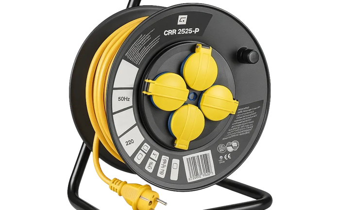 Подовжувач на котушці 50 м — зручне підключення Подовжувач на котушці 50 м — зручне підключення