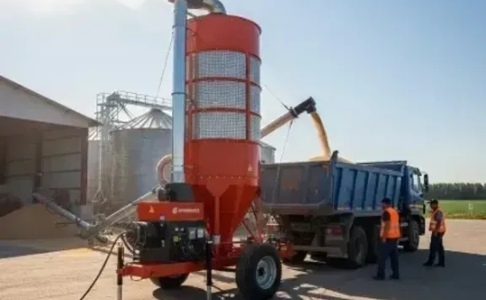 Мобільна професійна зерносушарка
