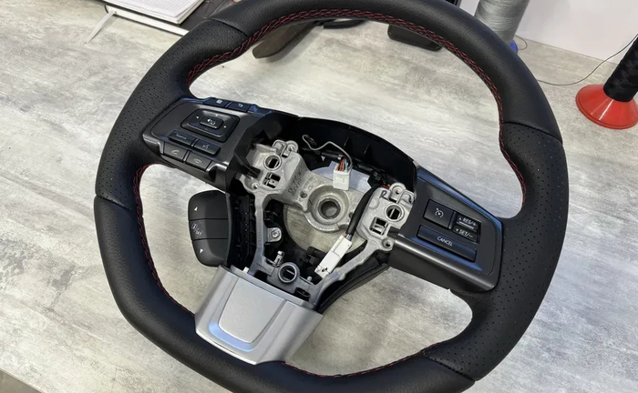 Перетяжка руля Пошив керма Перетяжка руля Пошив керма