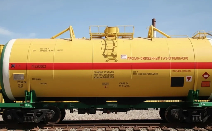 Вагон-цистерна для перевезення рідких речовин