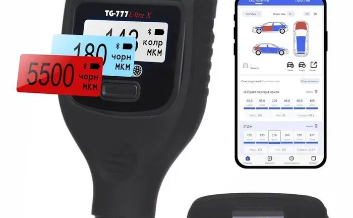 Товщиномір Profiline TG 777 Ultra X Огляд авто Товщиномір Profiline TG 777 Ultra X Огляд авто