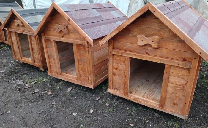 Виготовляємо будки для собак та котів
