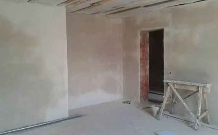 Стяжка підлоги. Встановлення перестінків. Бетонні роботи.