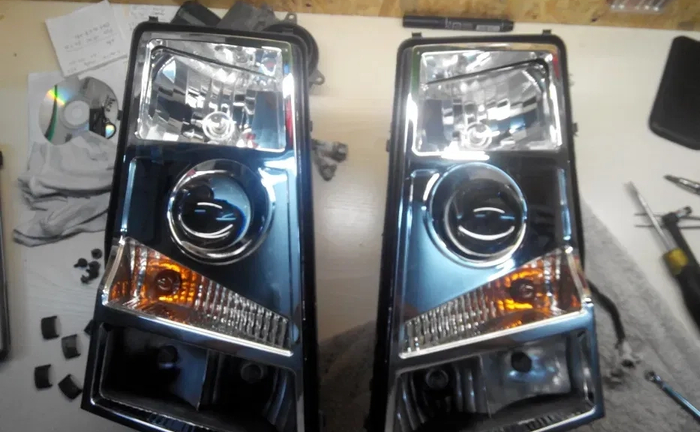Ремонт фар, заміна лінз Вольво Volvo FH12, FH4,Renault Premium,DAF,MAN
