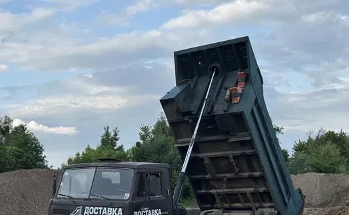 Камаз Зил Газель Доставка пісок чорнозем щебінь