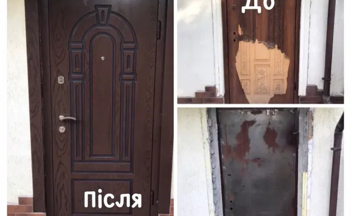 Реставрація вхідних дверей Реставрація вхідних дверей