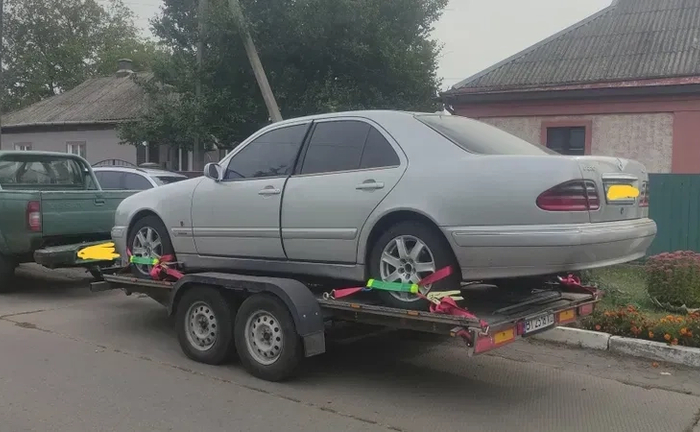 Подобово лафет-евакуатор категорія ВЕ