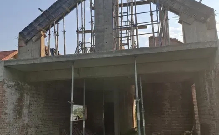 Проную послуги бетонних робіт, Фундамент, колони, балка