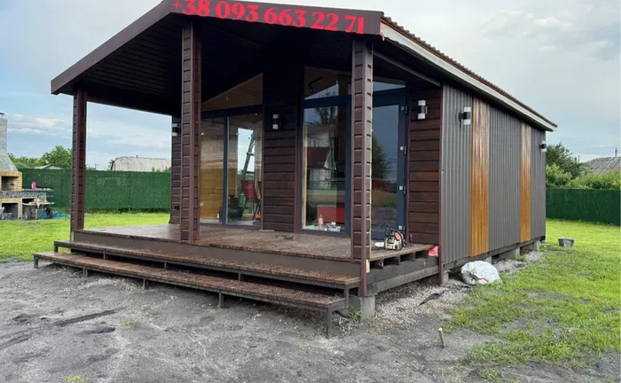 Акція!!! Модульний будиночок,дачний будинок,вагончик,контейнер під ключ - 13 500 $ Акція!!! Модульний будиночок,дачний будинок,вагончик,контейнер під ключ - 13 500 $