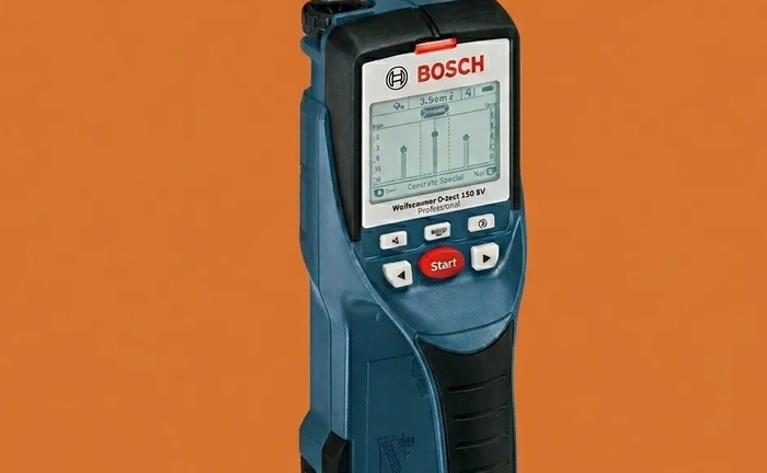 Детектор Bosch D-tect 150 . Готовий до роботи одразу після ввімкнення