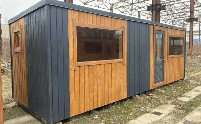 Баня прямокутна 7м*2,4м. з лежаком в кімн. відпочинку _під замовлення Баня прямокутна 7м*2,4м. з лежаком в кімн. відпочинку _під замовлення