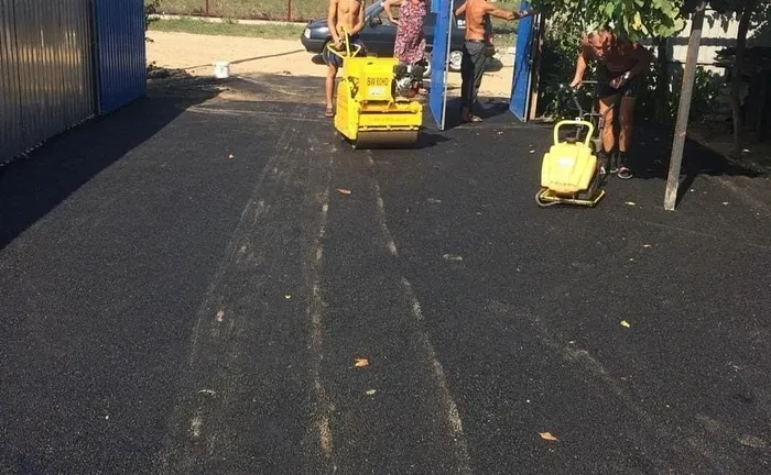 Асфальтування 380гр.м2., фреза 150гр.м2