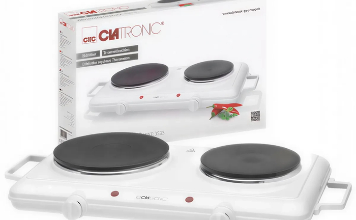 Електрична плита Clatronic — зручна та ефективна для приготування. Електрична плита Clatronic — зручна та ефективна для приготування.