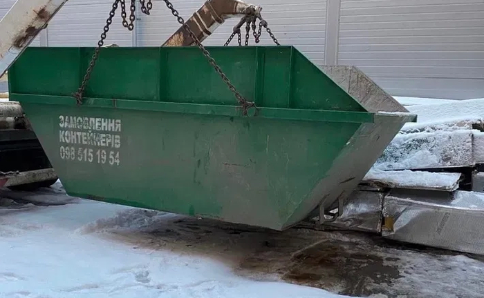 Вивіз сміття Контейнером - Накопичувачем Вивіз сміття Контейнером - Накопичувачем