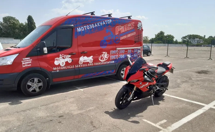 Мотоевакуатор Київ, Україна, Закордон. Працюємо 24/7